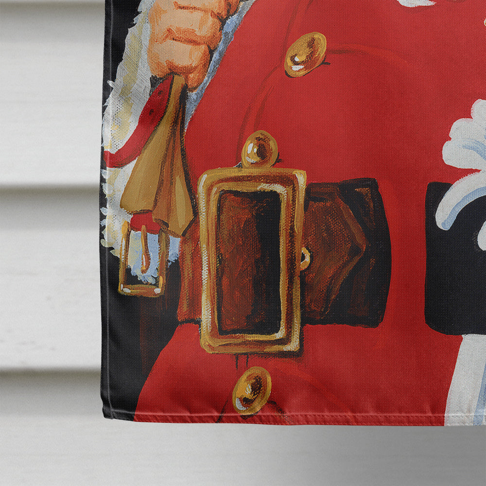 Santa Claus At the Stroke of Midnight Flag Canvas House Size PJH3012CHF  the-store.com.