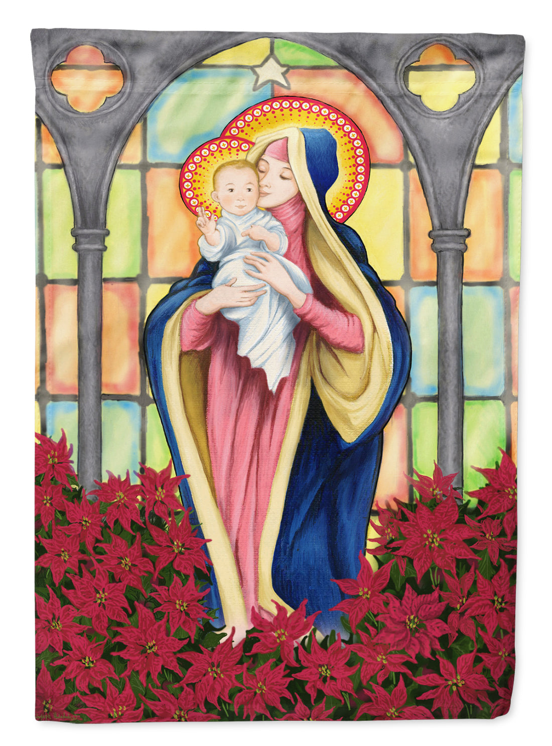 Jesus The Holy Infant Flag Garden Size PJH3015GF  the-store.com.