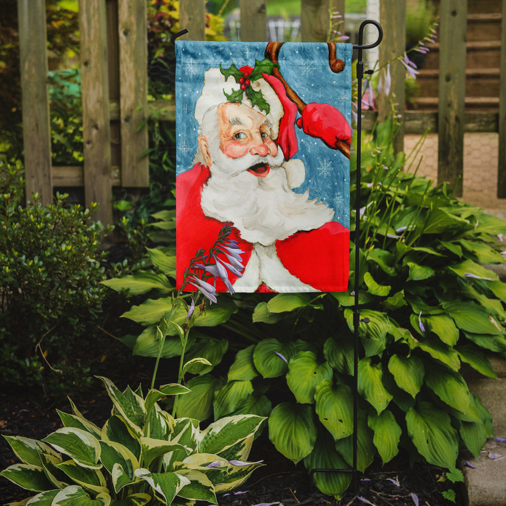 Santa Claus Old Father Christmas Flag Garden Size PJH3018GF  the-store.com.