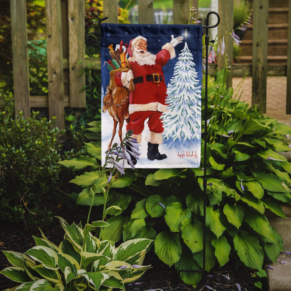 Santa Claus Star Bright Flag Garden Size PJH3026GF  the-store.com.