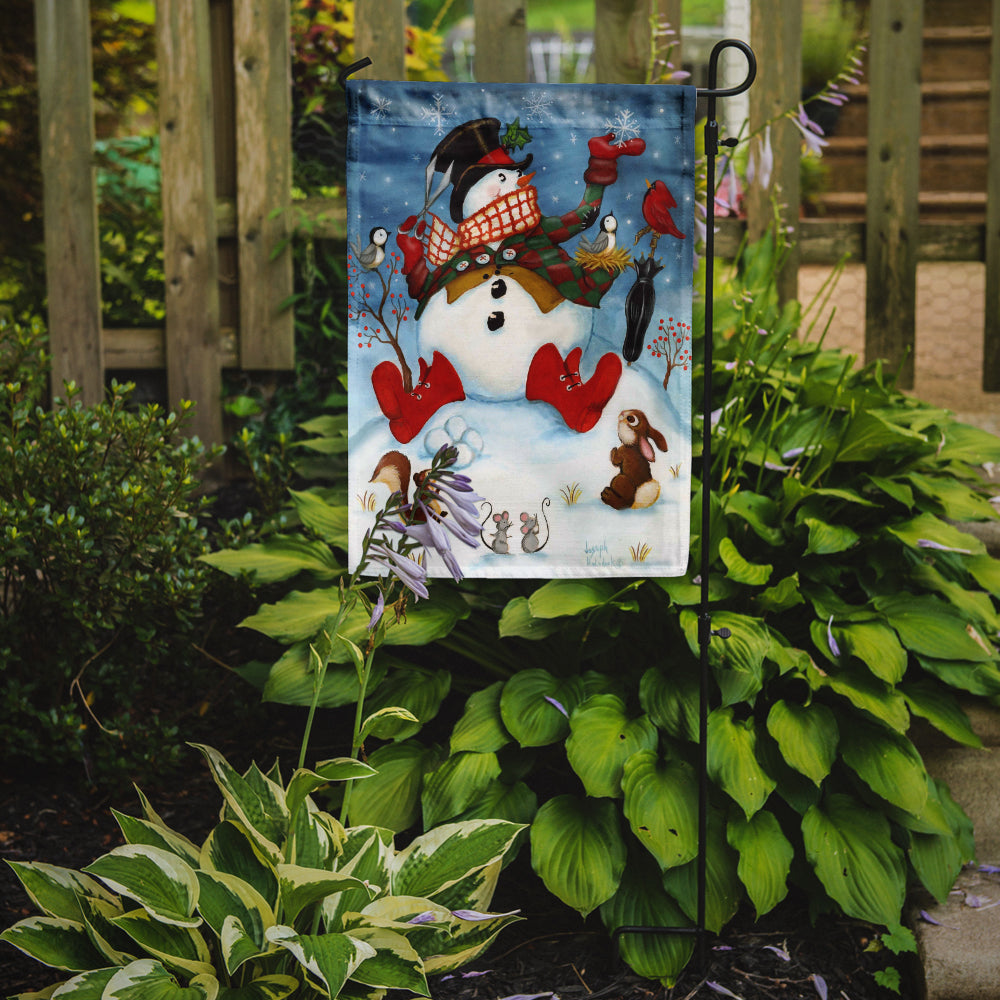 Snowman Snow Maker Flag Garden Size PJH3028GF  the-store.com.