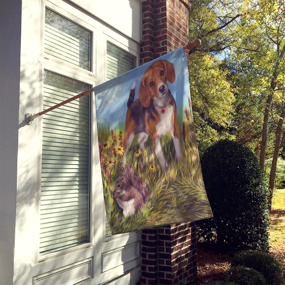 Beagle Hunter Hunted Flag Canvas House Size PPP3016CHF  the-store.com.