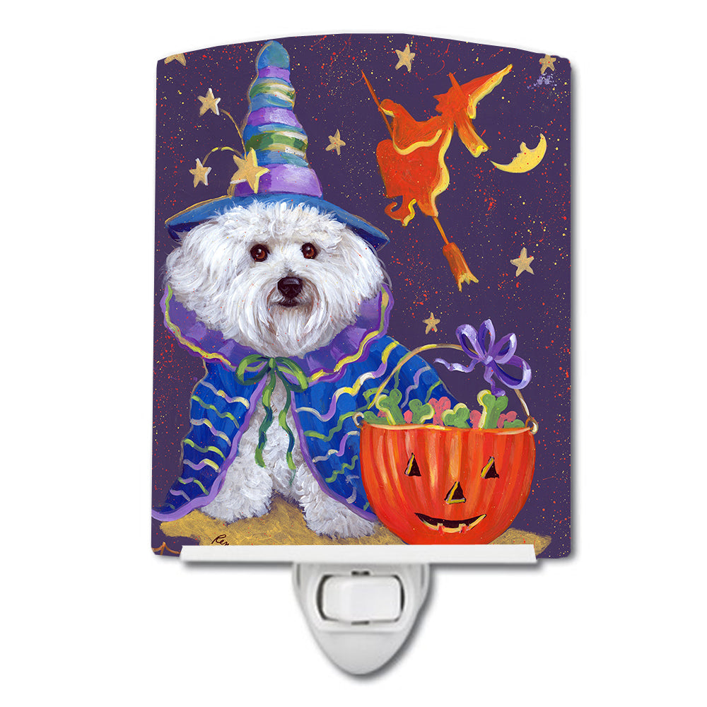 Bichon Frise Boo Halloween Ceramic Night Light PPP3020CNL - the-store.com