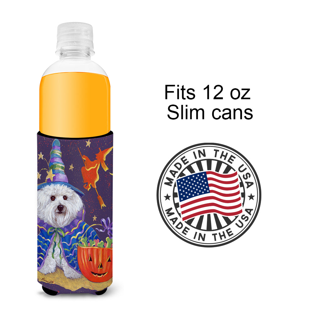 Bichon Frise Boo Halloween Ultra Hugger for slim cans PPP3020MUK  the-store.com.