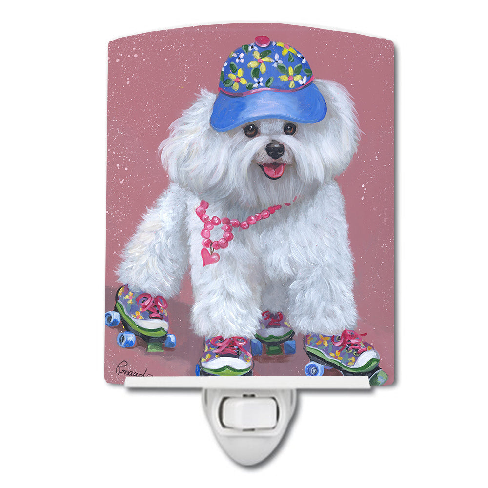 Bichon Frise Girls do it Better Ceramic Night Light PPP3021CNL - the-store.com