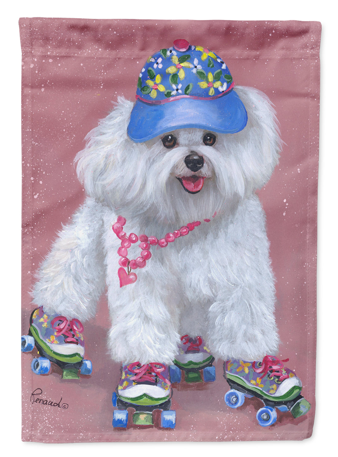 Bichon Frise Girls do it Better Flag Garden Size PPP3021GF  the-store.com.