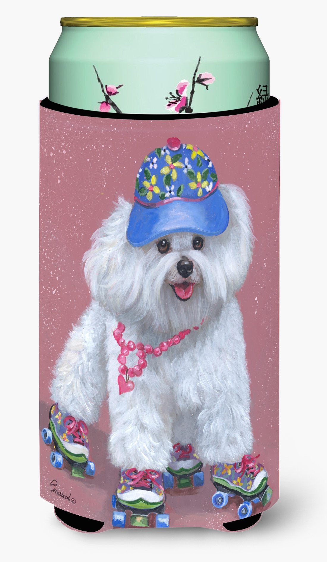 Bichon Frise Girls do it Better Tall Boy Hugger PPP3021TBC by Caroline's Treasures