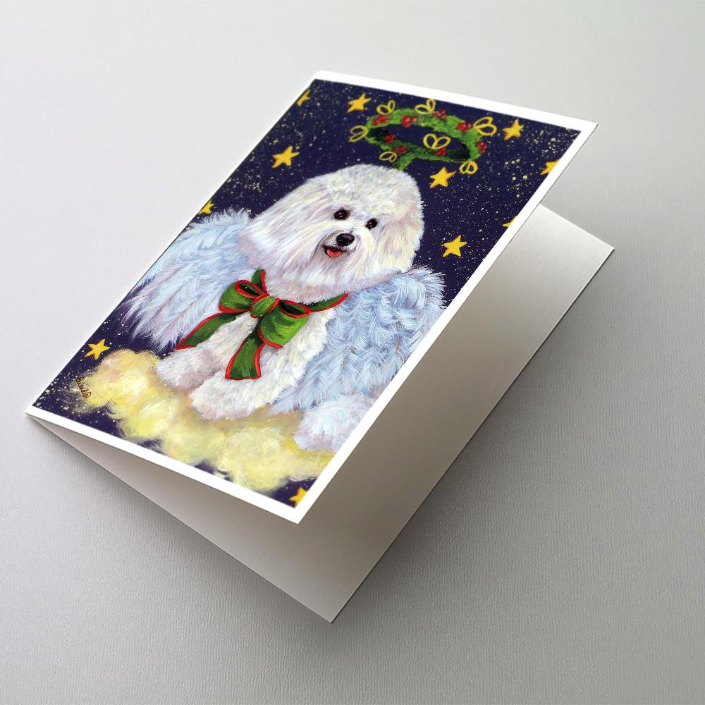 Buy this Bichon Frise Christmas Angel Greeting Cards and Envelopes Pack of 8