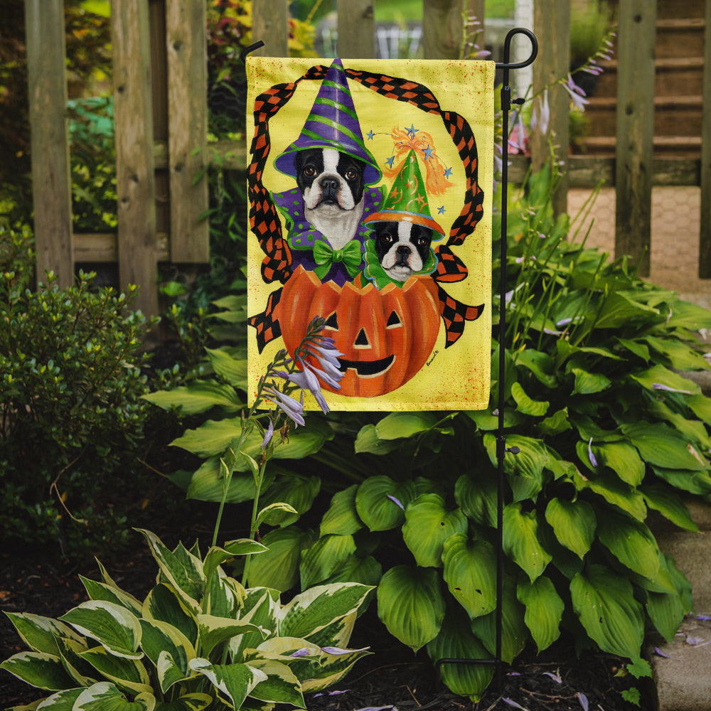 Boston Terrier Halloweenies Flag Garden Size PPP3033GF  the-store.com.