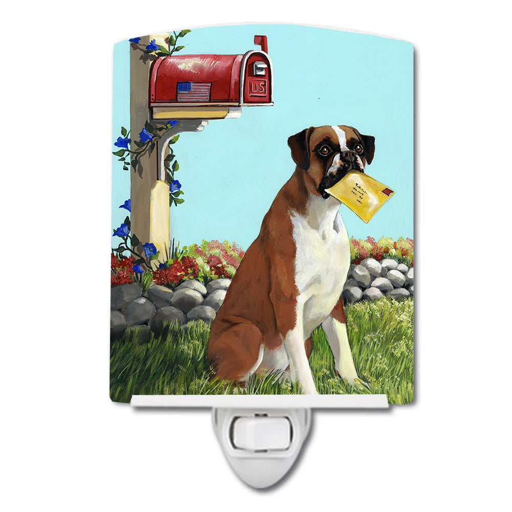 Boxer Got Mail Ceramic Night Light PPP3039CNL - the-store.com