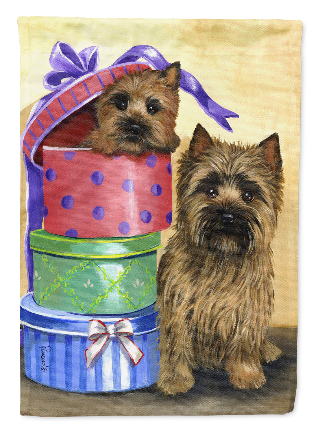 Cairn Terrier Boudoir Flag Garden Size PPP3045GF  the-store.com.