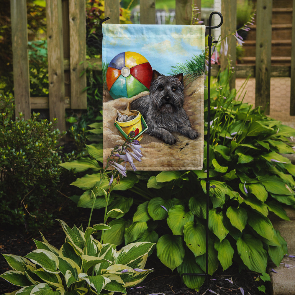 Cairn Terrier At the Beach Flag Garden Size PPP3048GF  the-store.com.