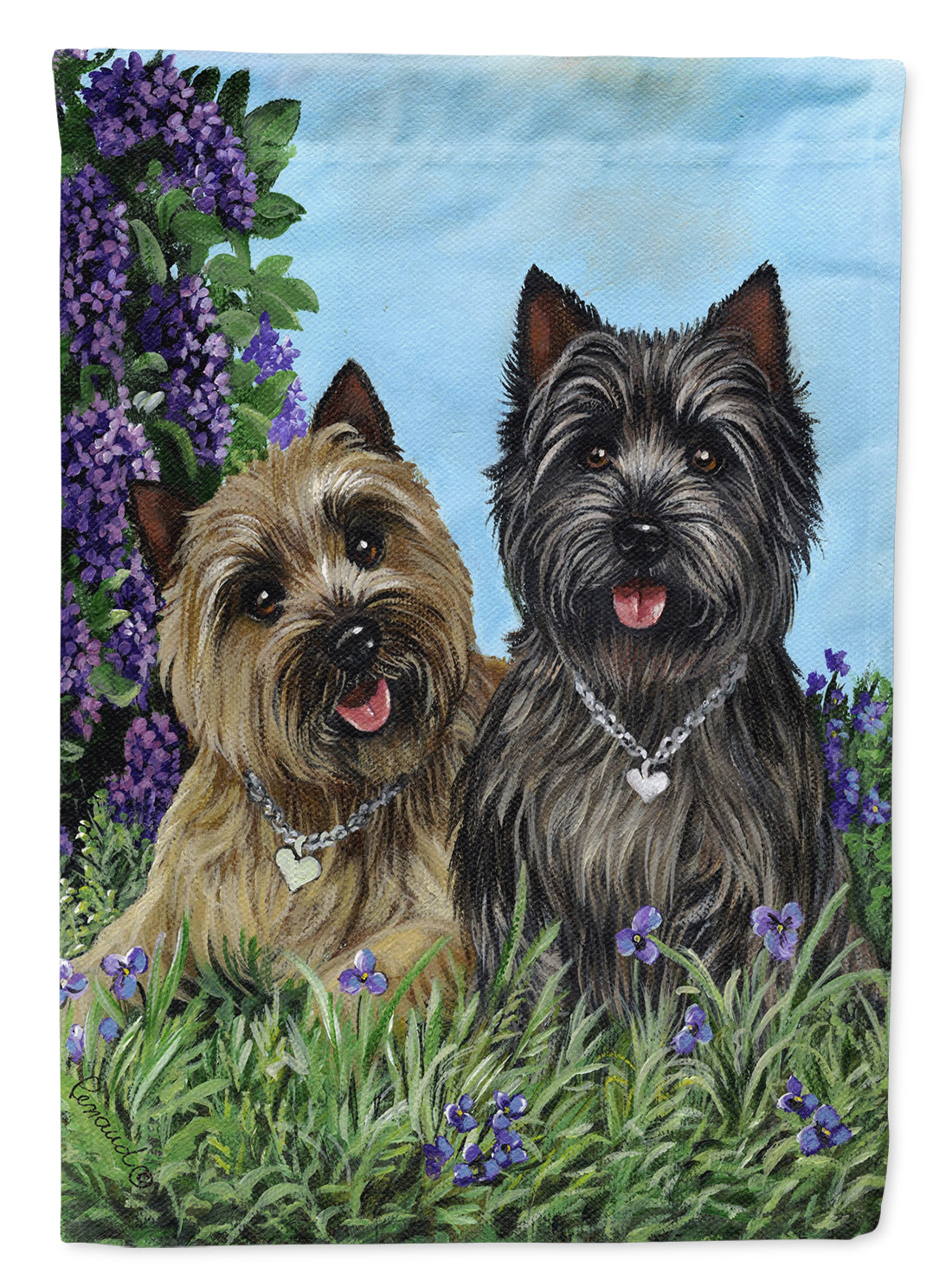 Cairn Terrier Donation Flag Garden Size PPP3049GF  the-store.com.