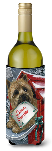 Cairn Terrier Christmas Letter to Santa Wine Bottle Hugger PPP3054LITERK by Caroline's Treasures