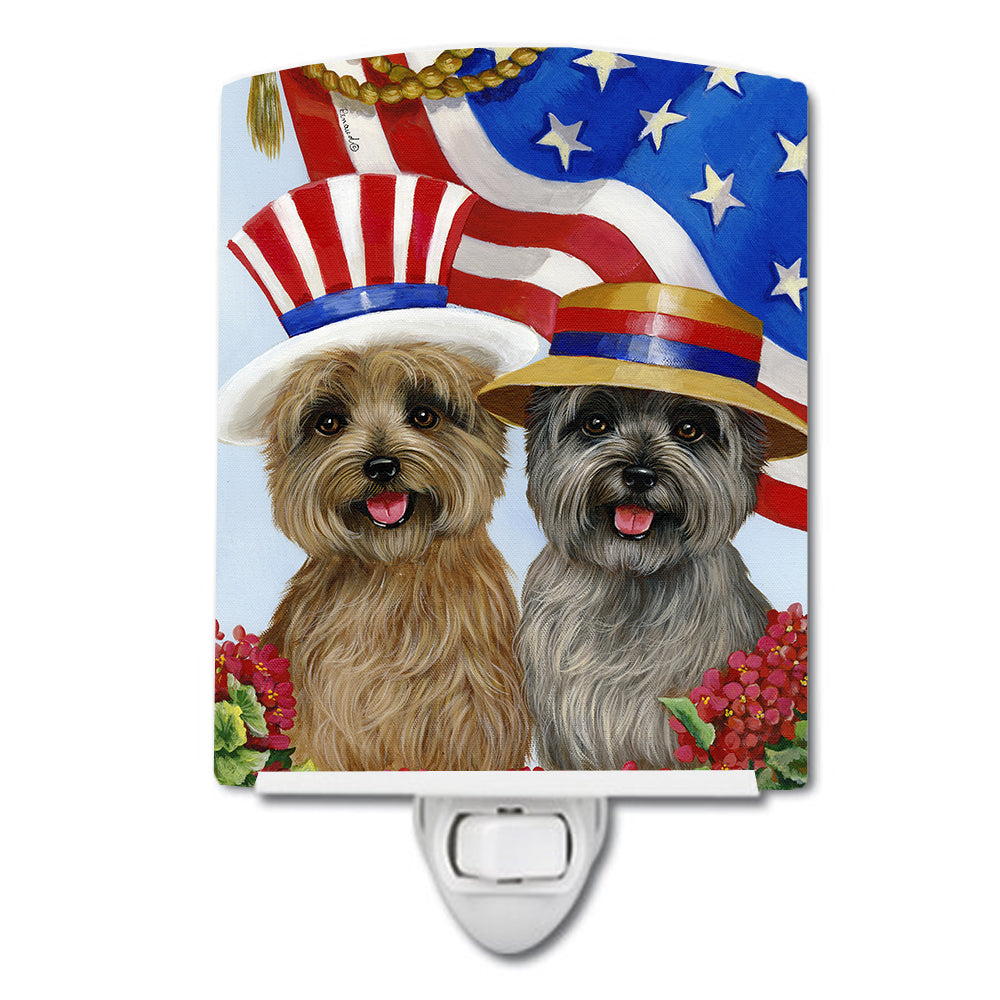 Cairn Terrier USA Ceramic Night Light PPP3060CNL - the-store.com