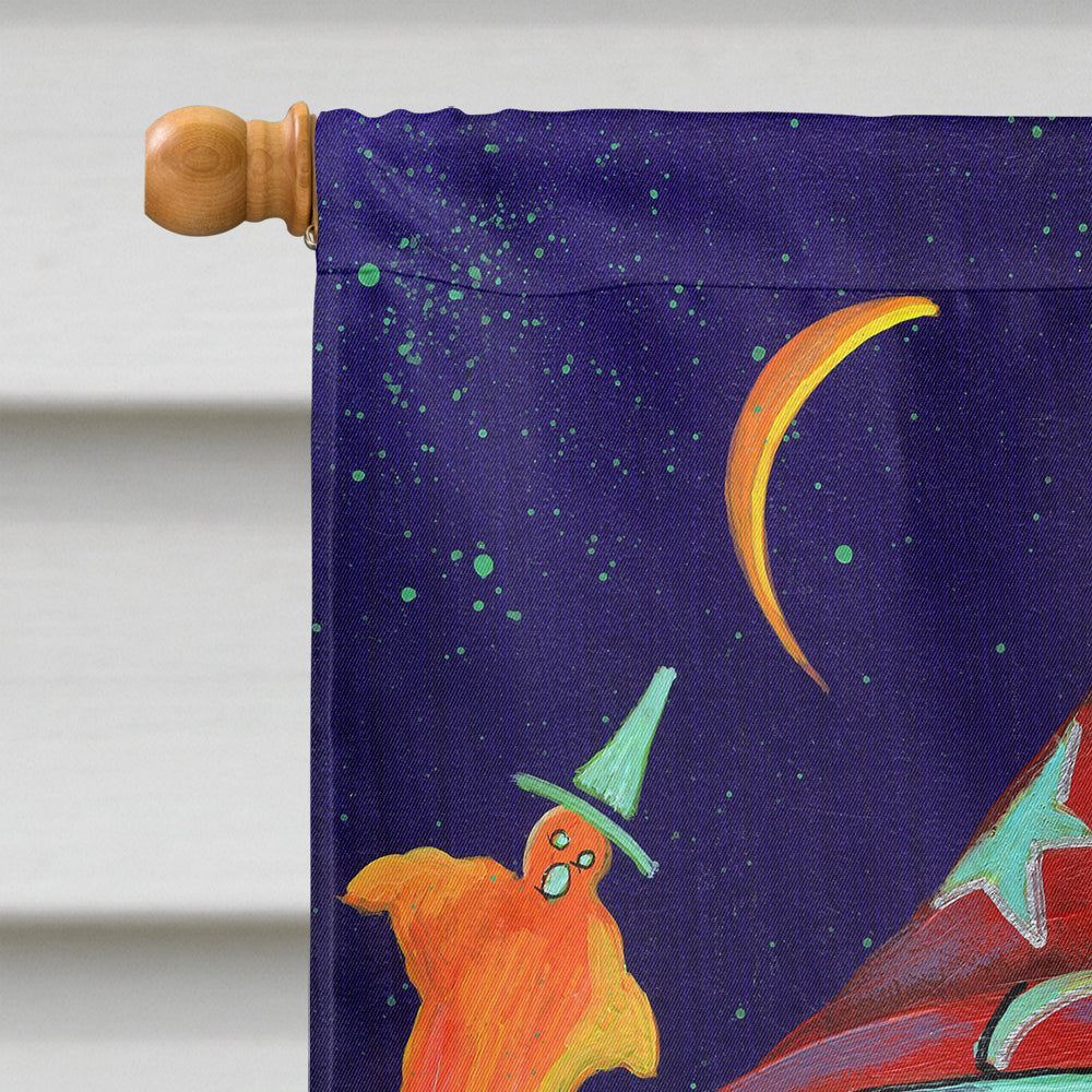 Cairn Terrier Halloween Witch Flag Canvas House Size PPP3061CHF  the-store.com.