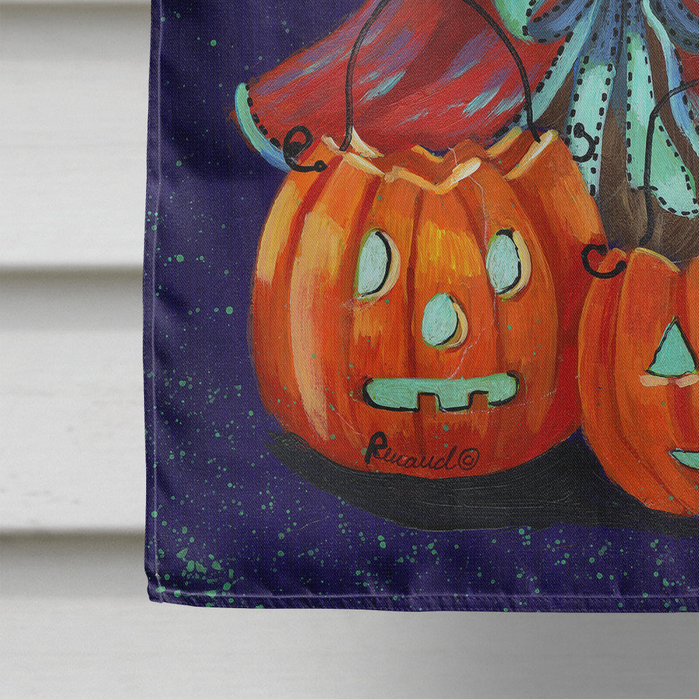 Cairn Terrier Halloween Witch Flag Canvas House Size PPP3061CHF  the-store.com.