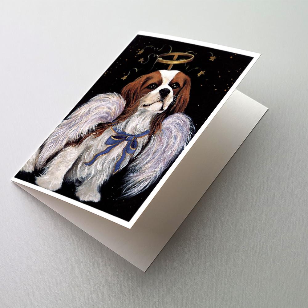 Buy this Cavalier Spaniel Christmas Angel Greeting Cards and Envelopes Pack of 8