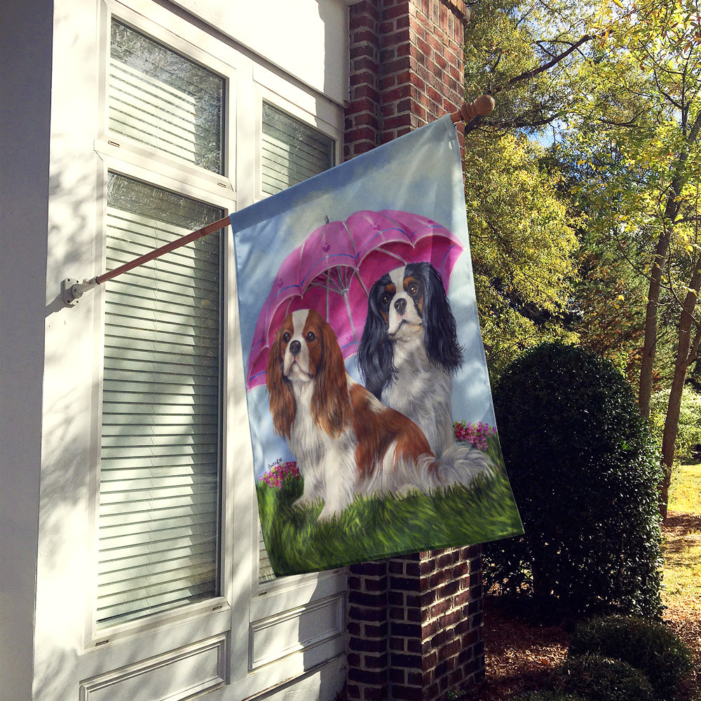 Cavalier Spaniel Royal Subjects Flag Canvas House Size PPP3066CHF  the-store.com.