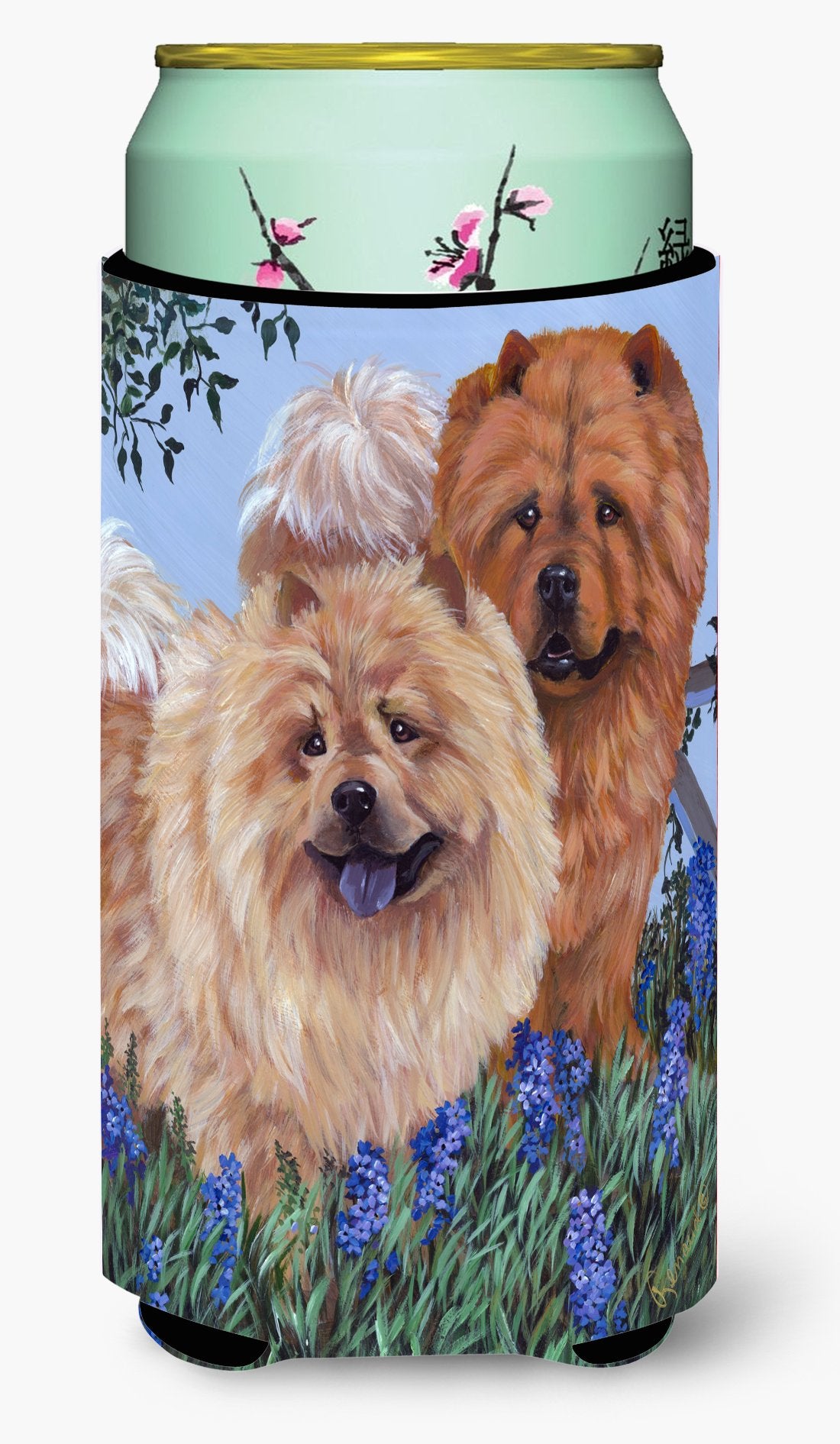 Chow Chow Meadow Tall Boy Hugger PPP3073TBC by Caroline's Treasures