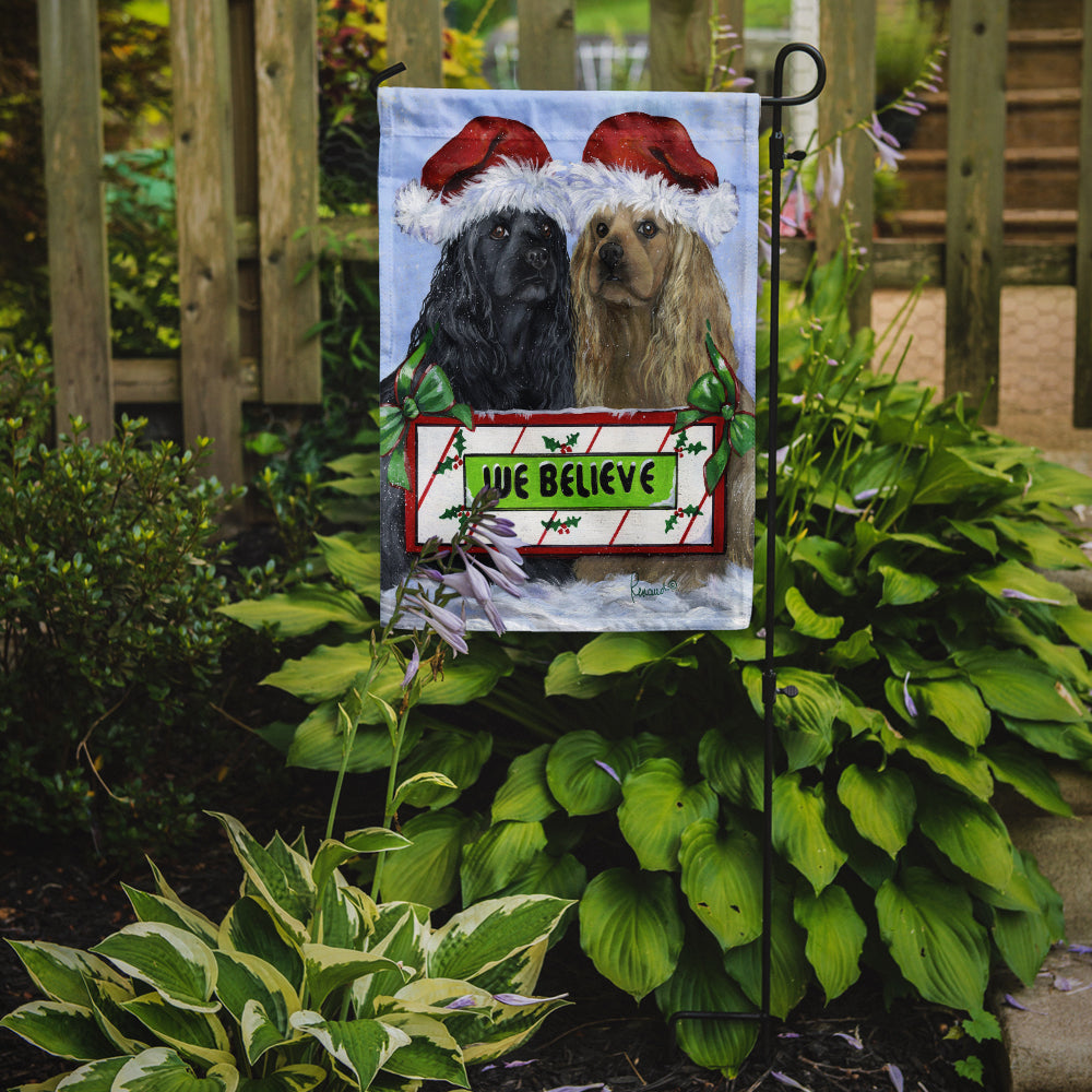 Cocker Spaniel Christmas Flag Garden Size PPP3075GF