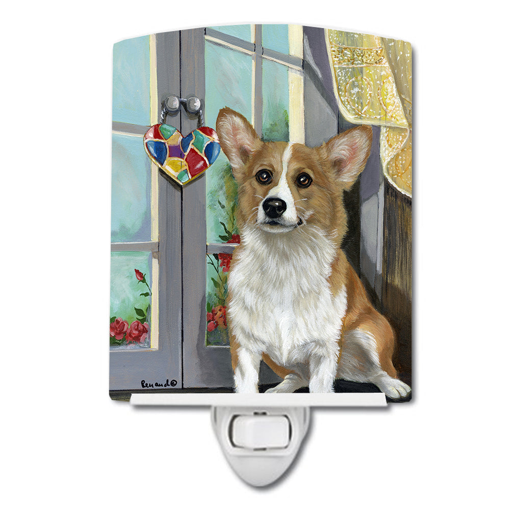 Corgi Suncatcher Ceramic Night Light PPP3076CNL - the-store.com