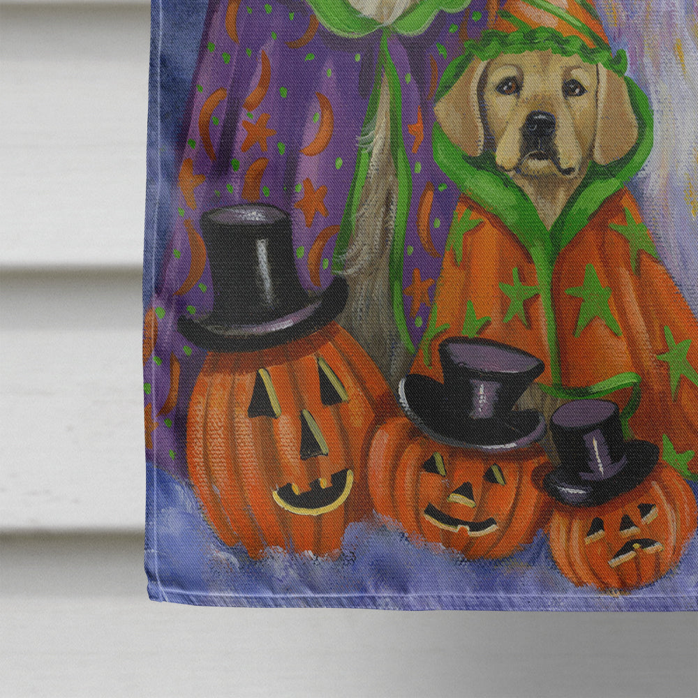 Golden Retriever Halloween Flag Canvas House Size PPP3102CHF  the-store.com.