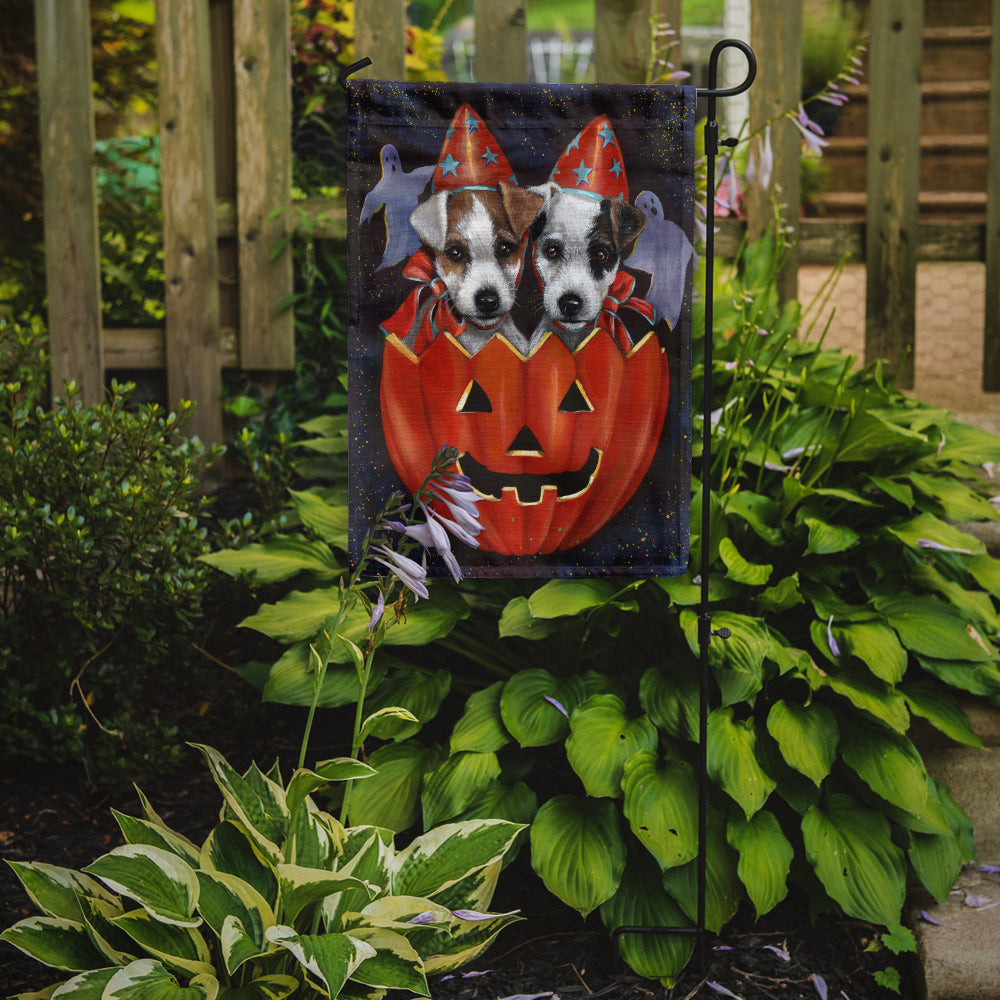 Jack Russell Terrier Halloween Flag Garden Size PPP3105GF  the-store.com.