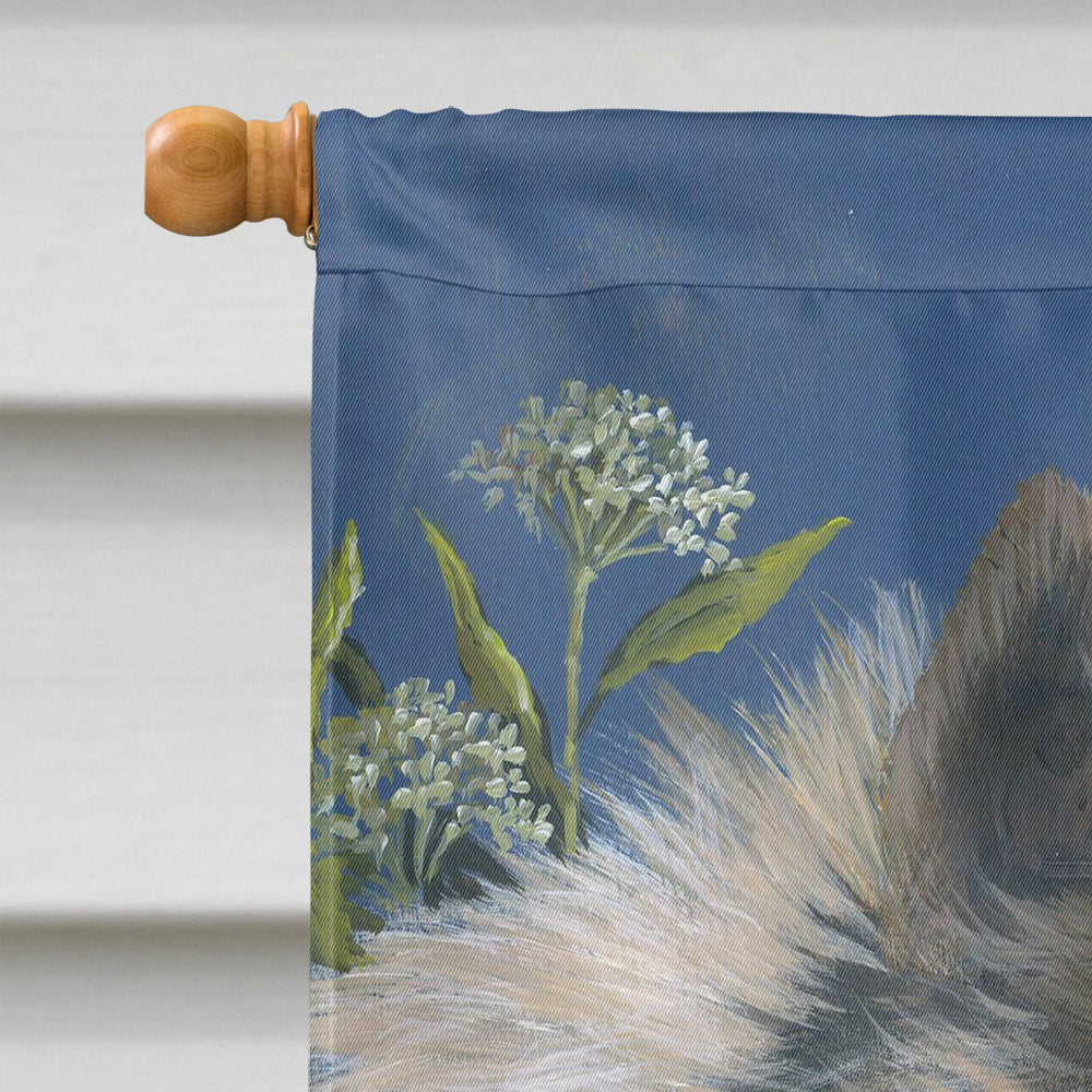 Keeshond Flag Canvas House Size PPP3110CHF  the-store.com.