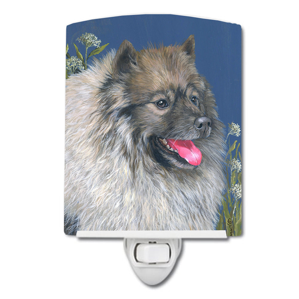 Keeshond Ceramic Night Light PPP3110CNL - the-store.com