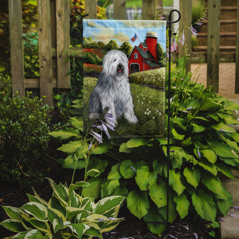 Old English Sheepdog Heaven Flag Garden Size PPP3119GF  the-store.com.