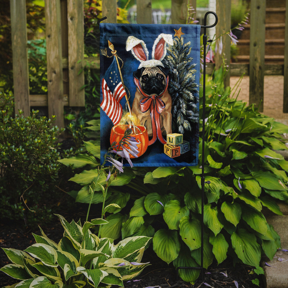 Pug for All Seasons Flag Garden Size PPP3125GF  the-store.com.