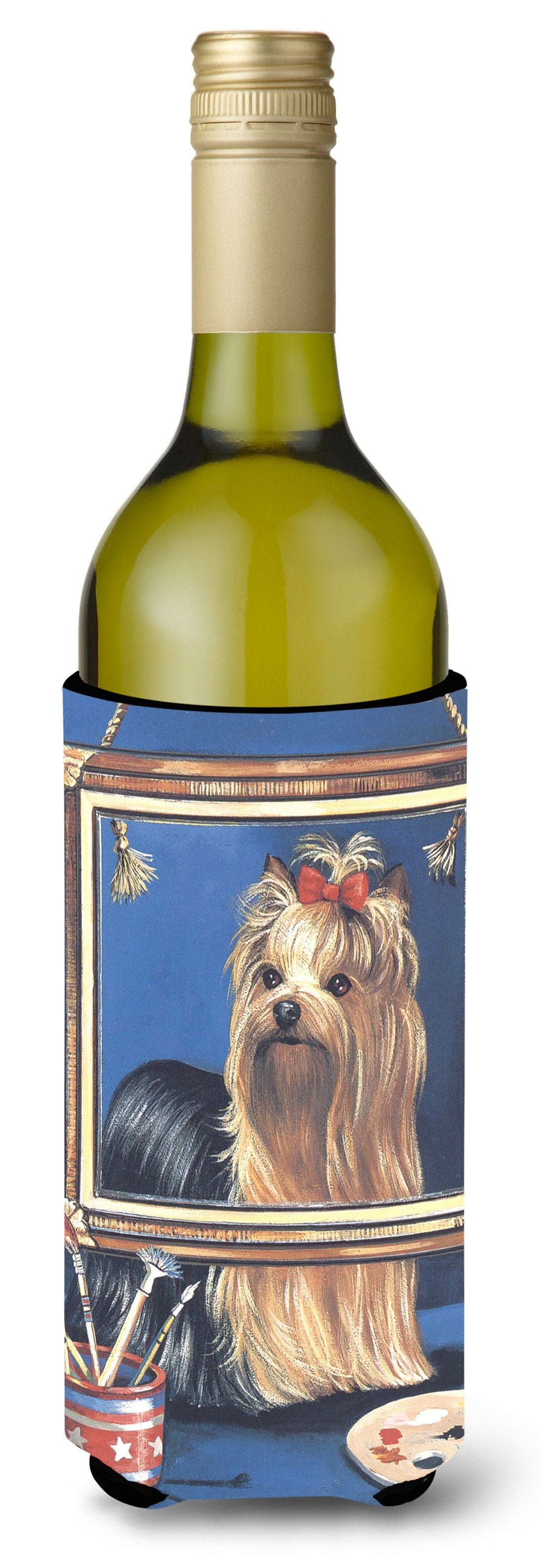 Yorkie Pretty as a Picture Wine Bottle Hugger PPP3126LITERK by Caroline's Treasures