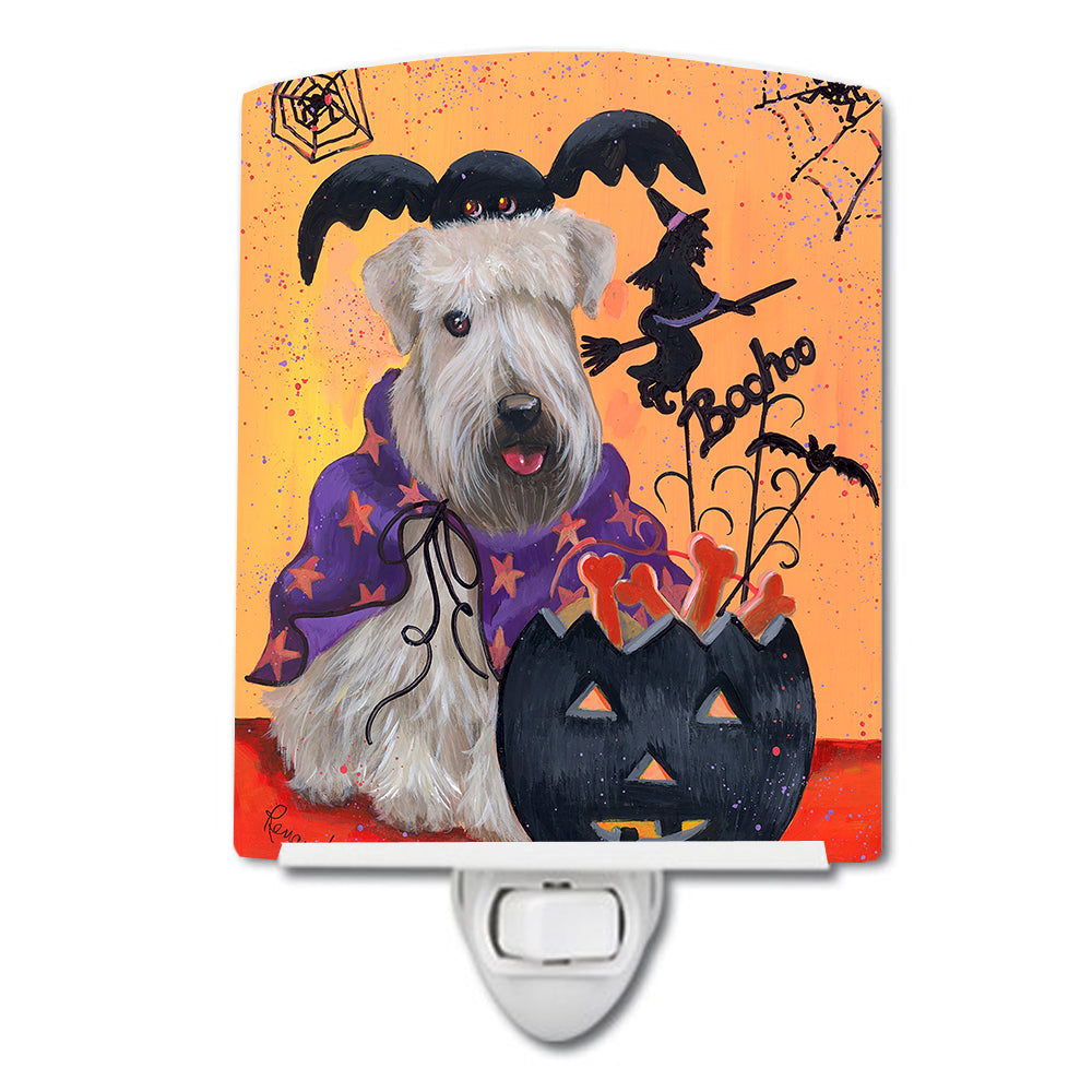 Wheaten Terrier Halloween Ceramic Night Light PPP3136CNL - the-store.com