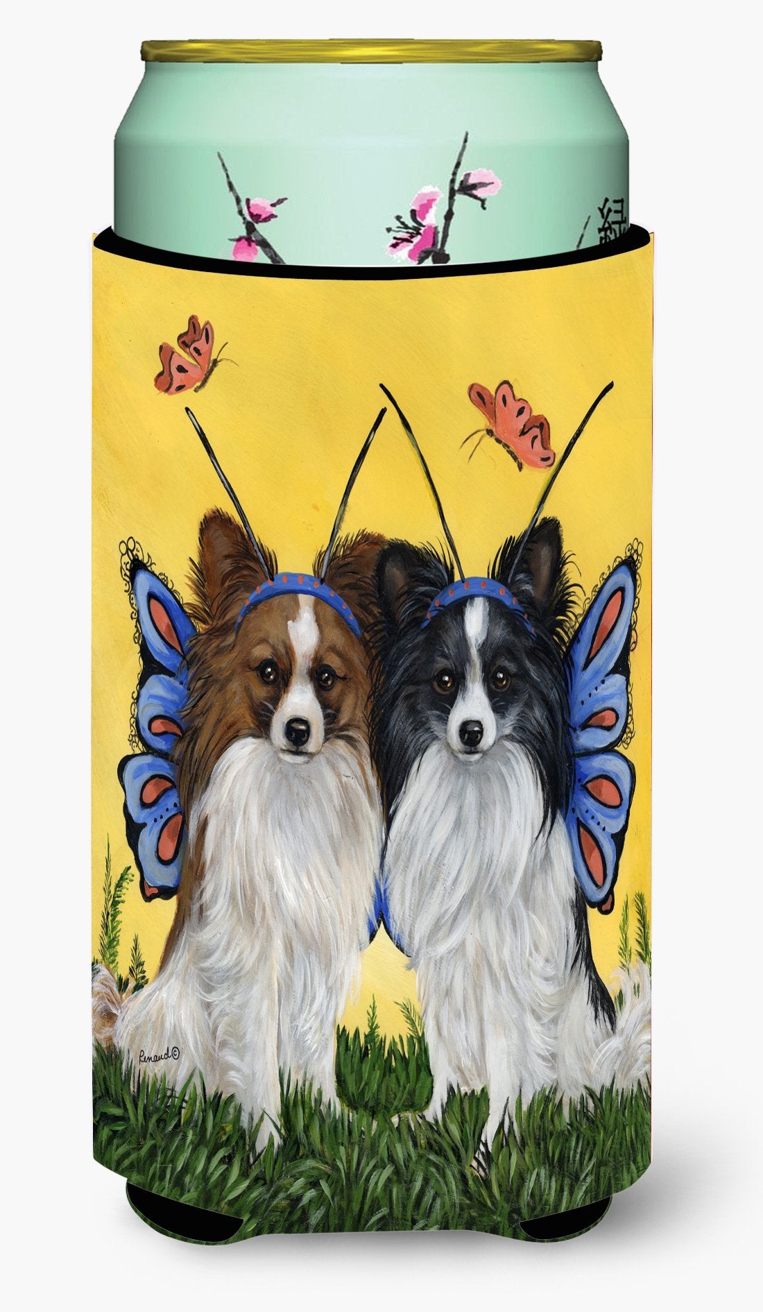 Papillon Butterflies Tall Boy Hugger PPP3143TBC by Caroline's Treasures