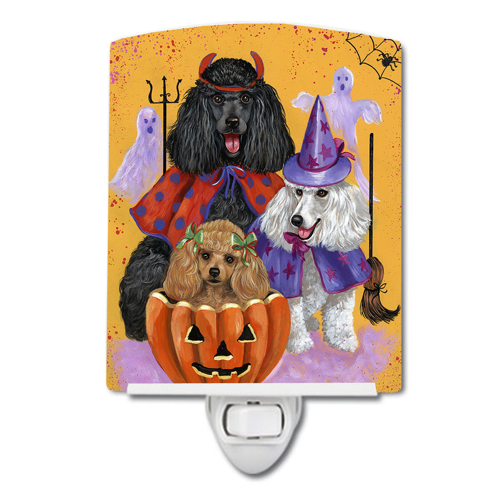 Poodle Halloween Ceramic Night Light PPP3146CNL - the-store.com