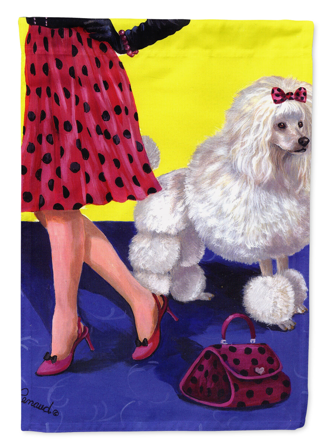 Poodle High Maintenance Flag Garden Size PPP3147GF  the-store.com.