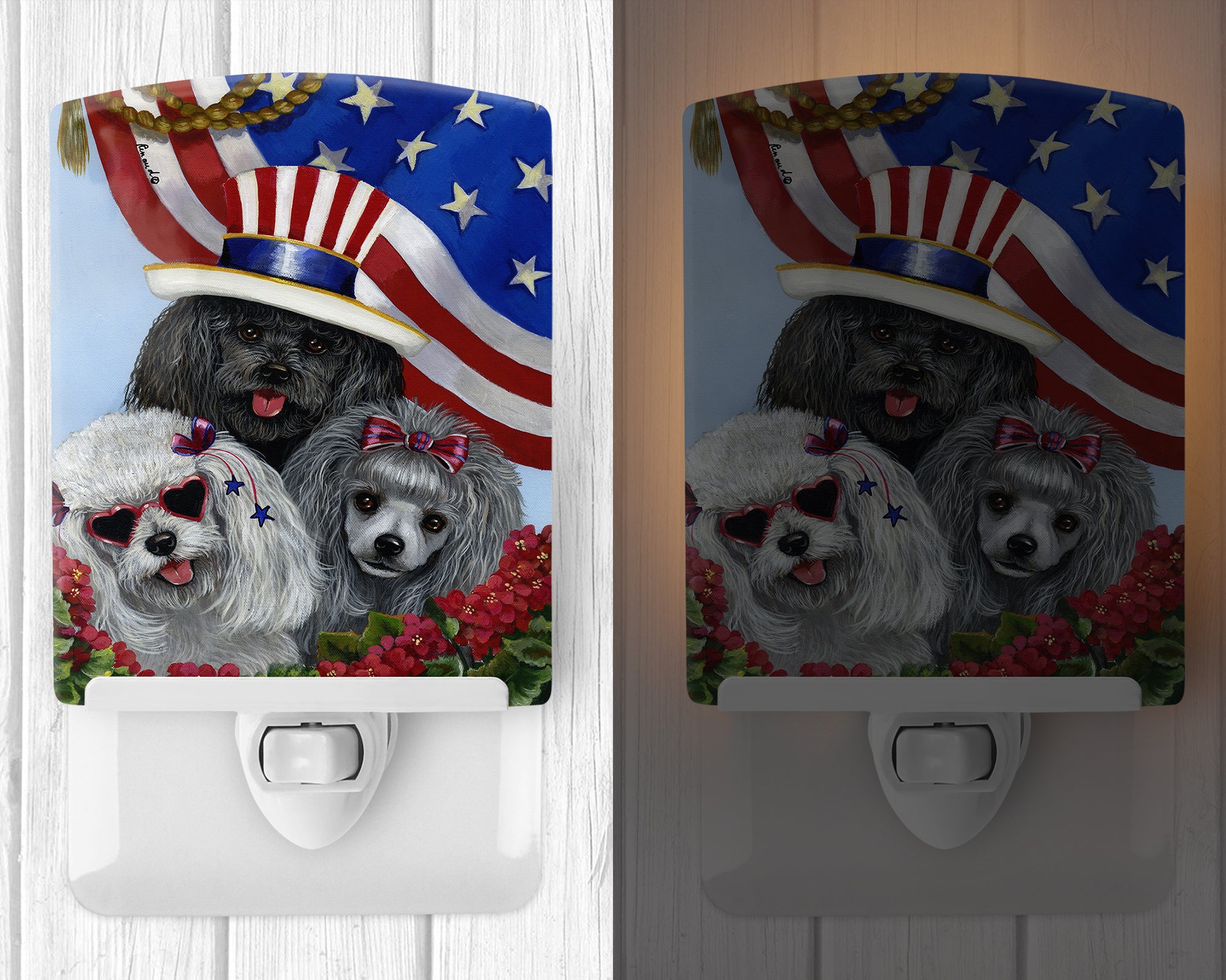 Poodle USA Ceramic Night Light PPP3152CNL - the-store.com