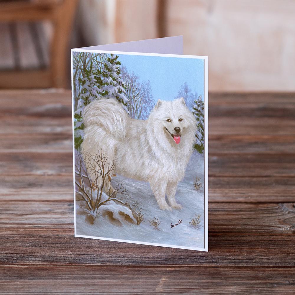 Buy this Samoyed Happiness Greeting Cards and Envelopes Pack of 8