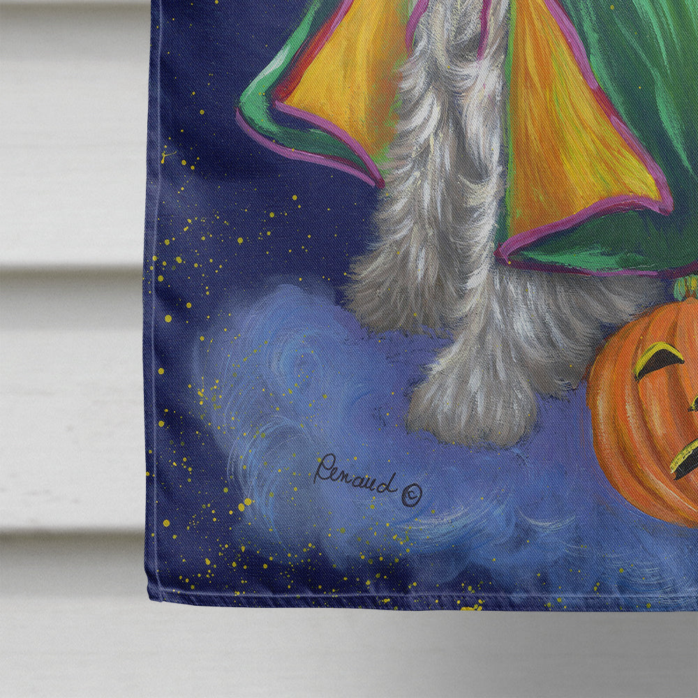 Schnauzer Halloween Good Witch Flag Canvas House Size PPP3159CHF  the-store.com.