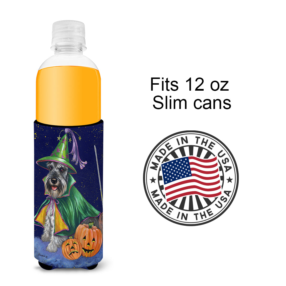 Schnauzer Halloween Good Witch Ultra Hugger for slim cans PPP3159MUK  the-store.com.