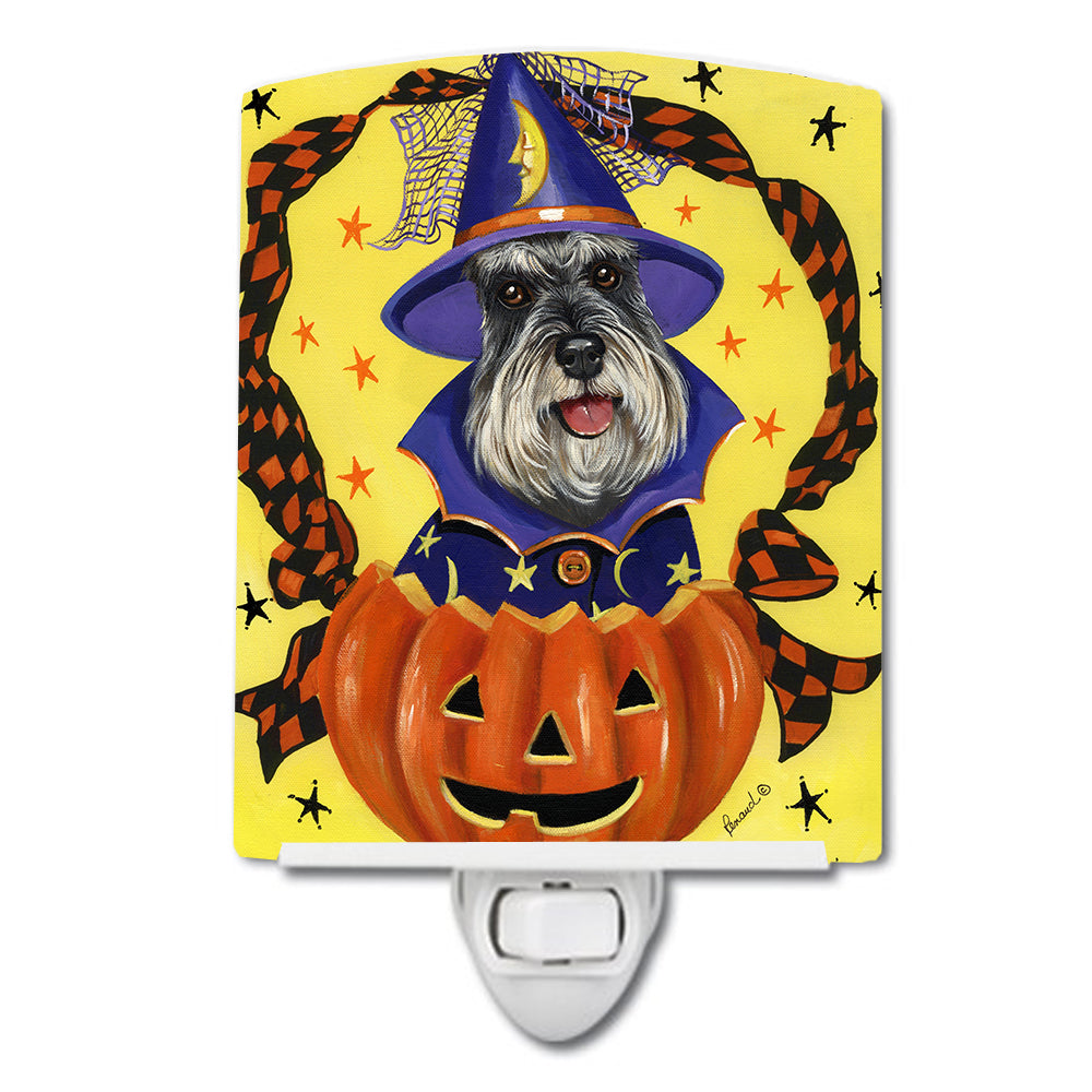 Schnauzer Halloween Ceramic Night Light PPP3161CNL - the-store.com