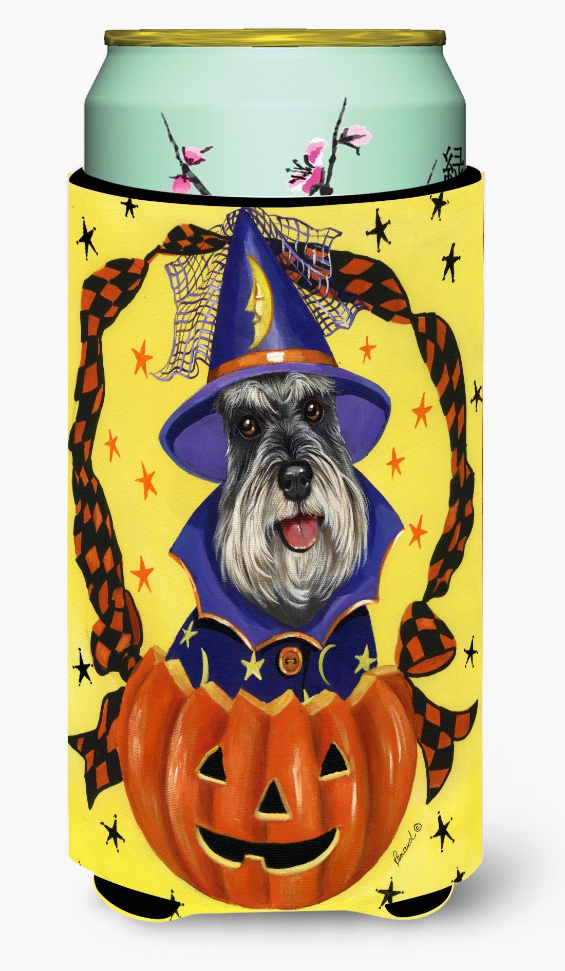 Schnauzer Halloween Tall Boy Hugger PPP3161TBC by Caroline&#39;s Treasures