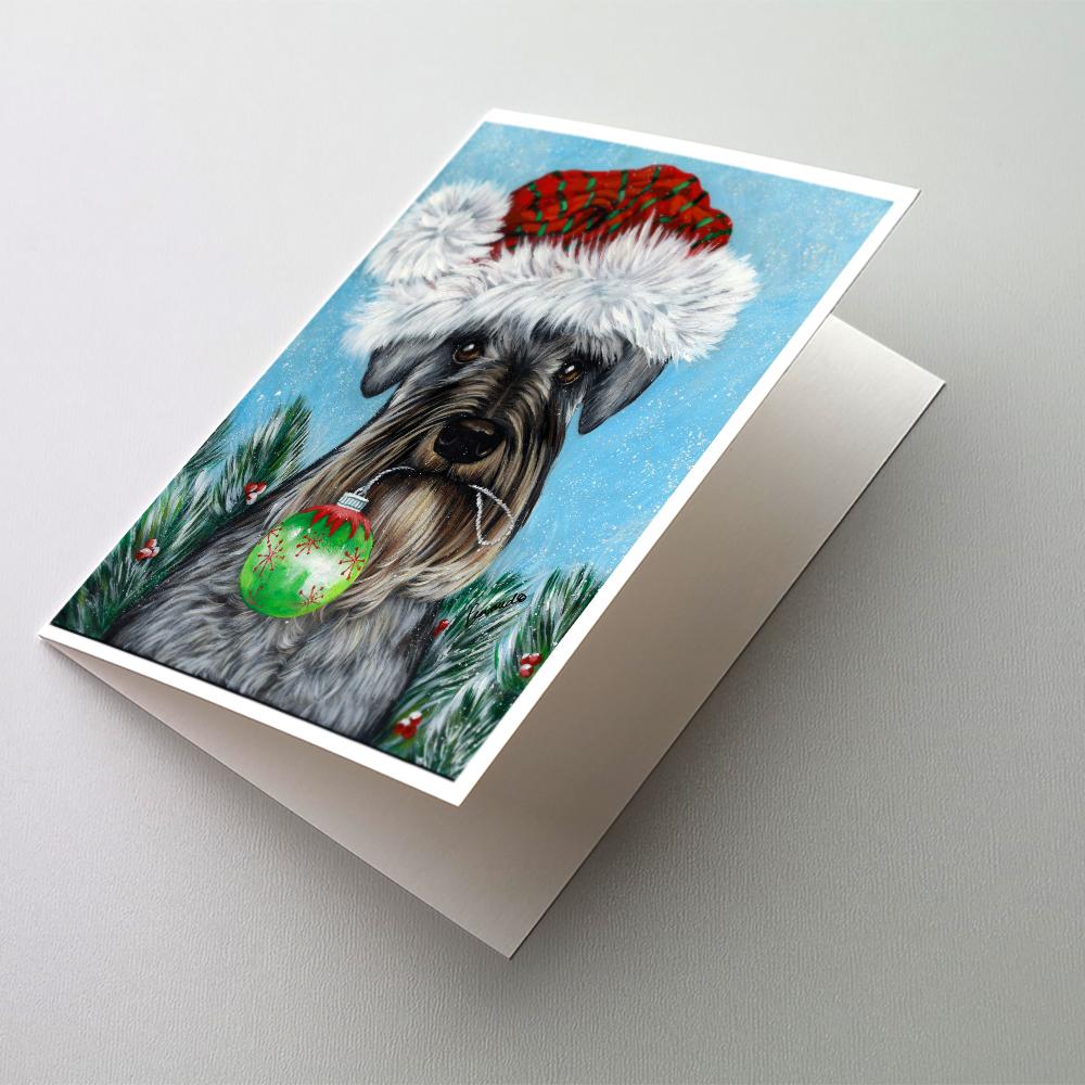 Buy this Schnauzer Christmas Pure at Heart Greeting Cards and Envelopes Pack of 8