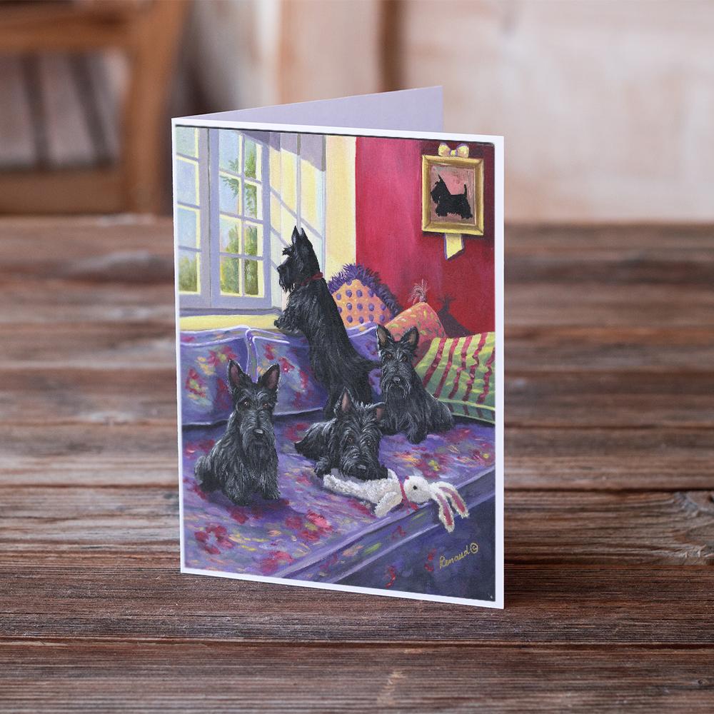 Buy this Scottie Daybed Greeting Cards and Envelopes Pack of 8