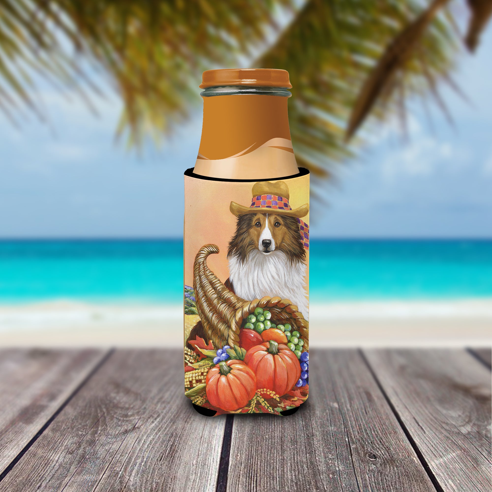 Sheltie Autumn Ultra Hugger for slim cans PPP3185MUK  the-store.com.