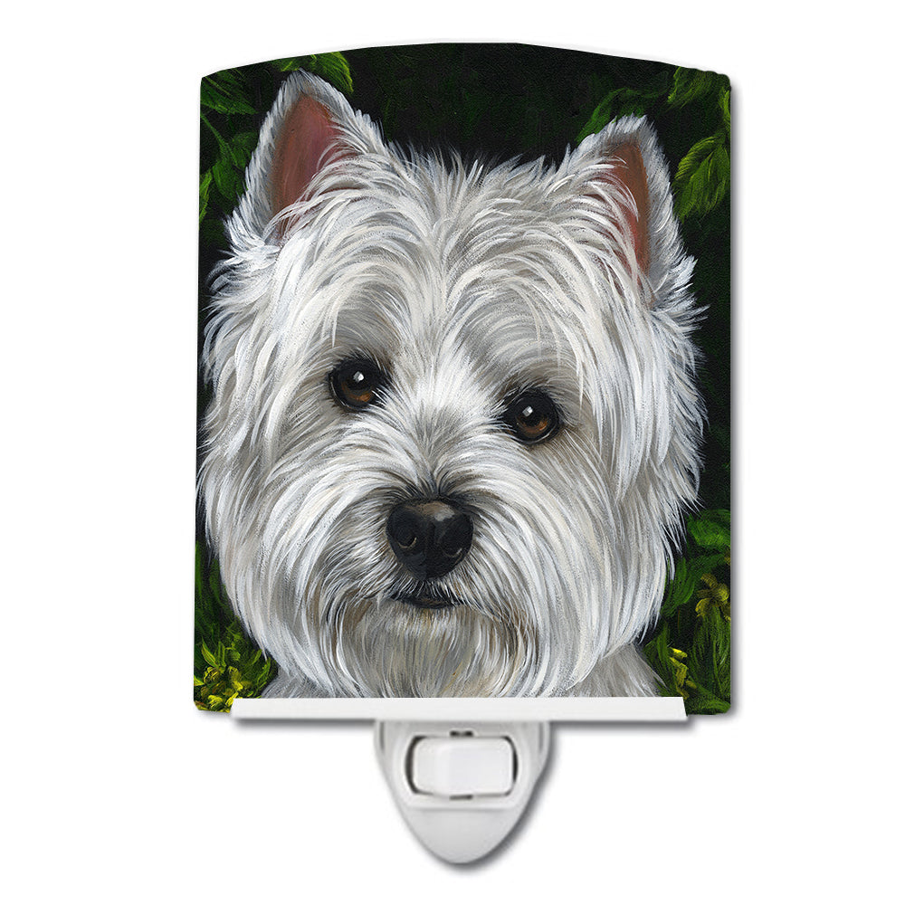 Westie Baby Face Ceramic Night Light PPP3201CNL - the-store.com