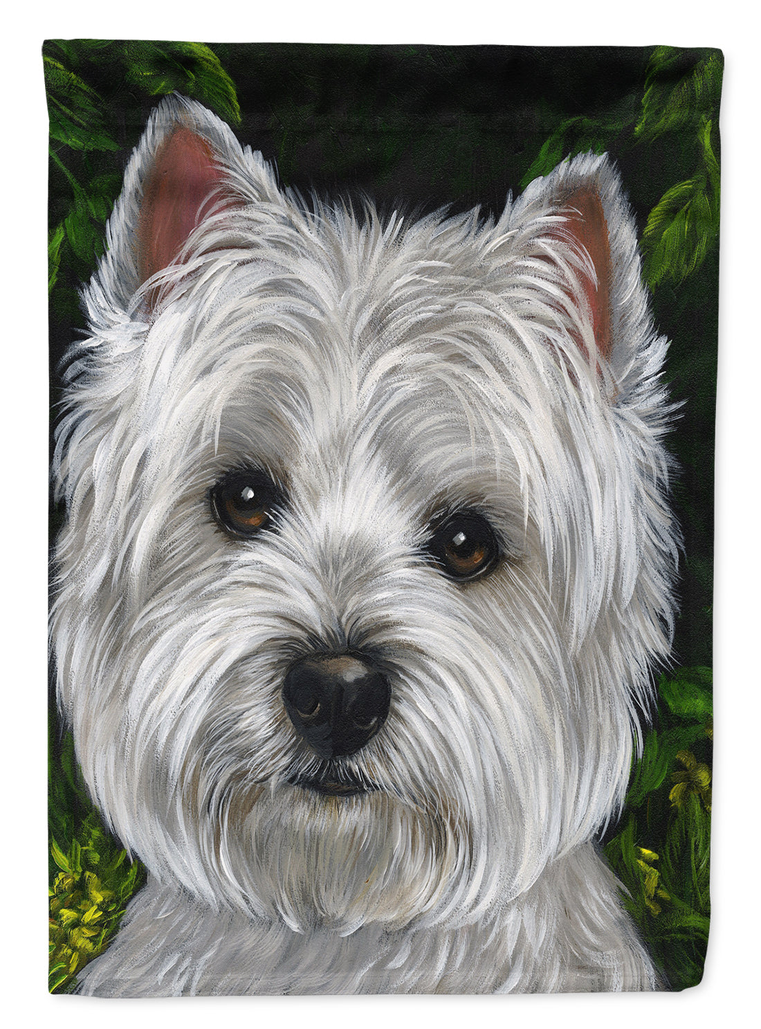 Westie Baby Face Flag Garden Size PPP3201GF  the-store.com.