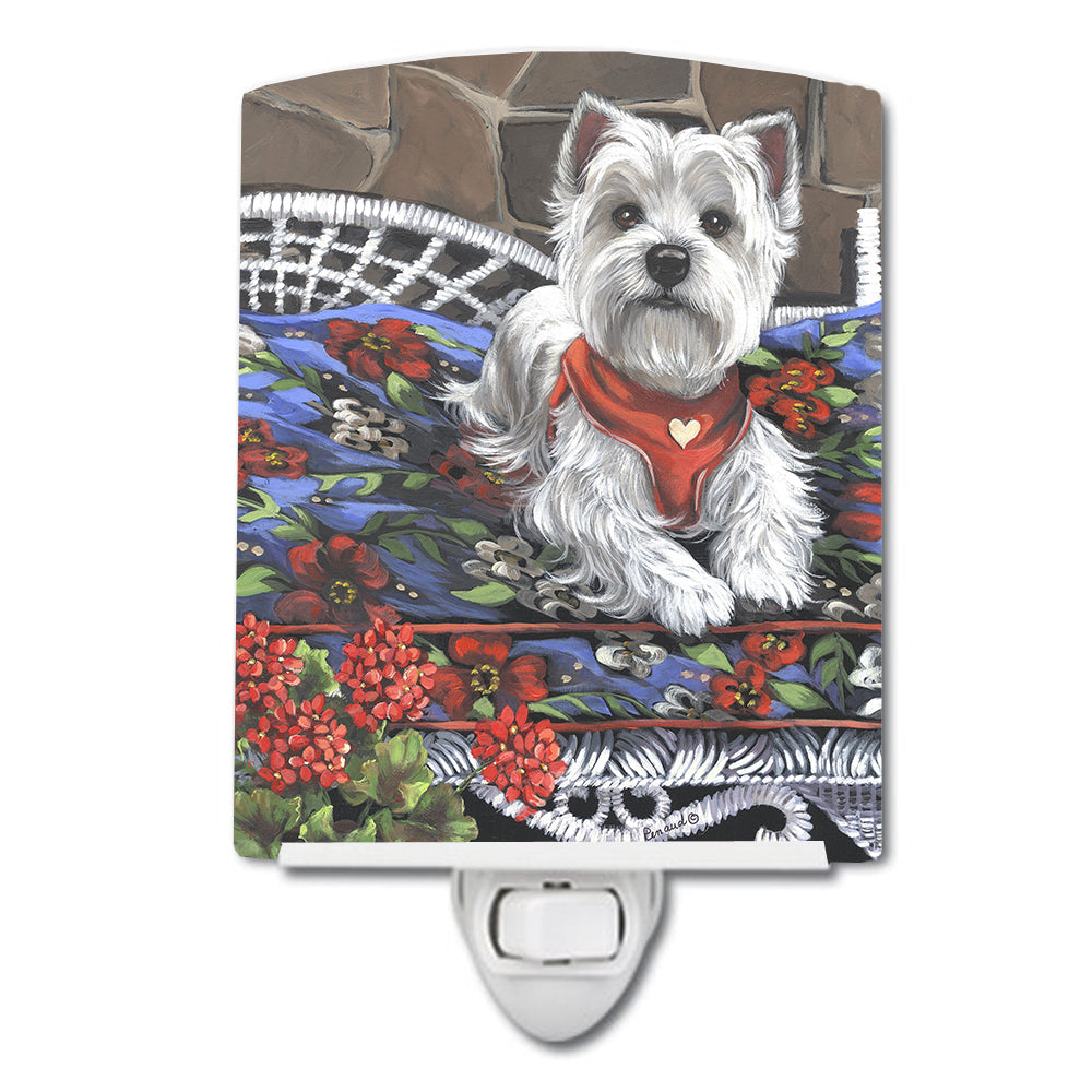 Westie Hannah Mae Ceramic Night Light PPP3206CNL - the-store.com