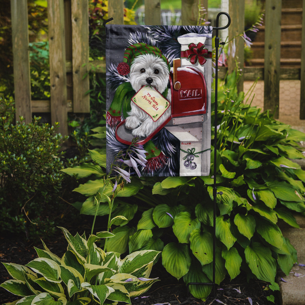 Westie Christmas Letter to Santa Flag Garden Size PPP3215GF  the-store.com.